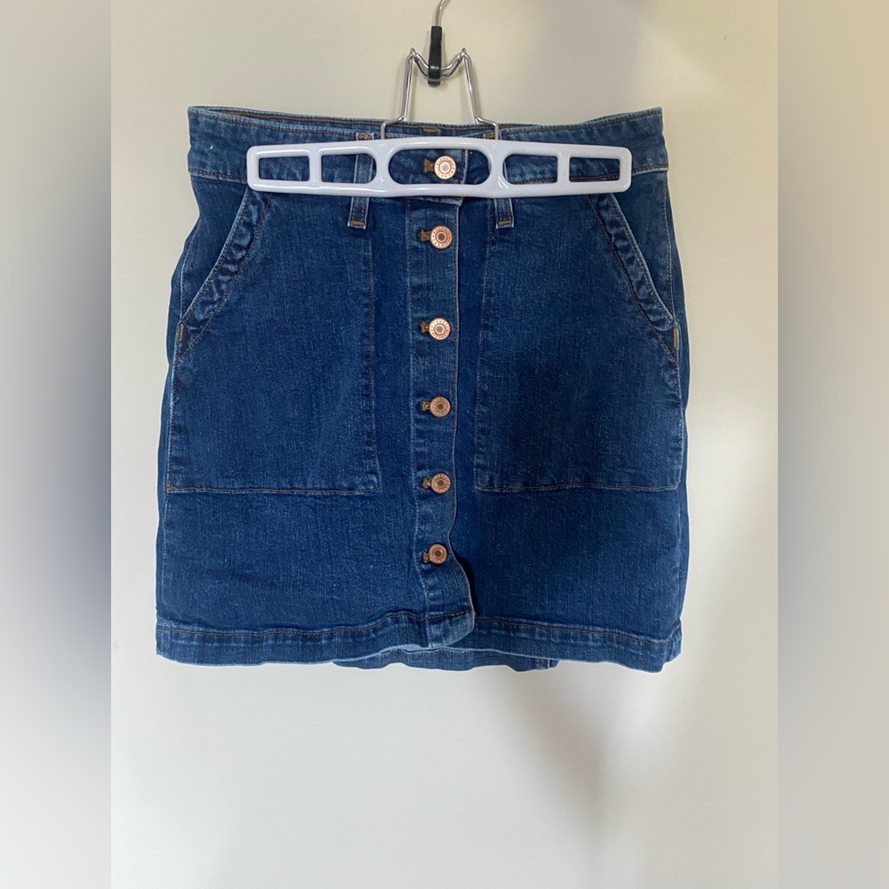 J. Crew Mercantile Denim Skirt